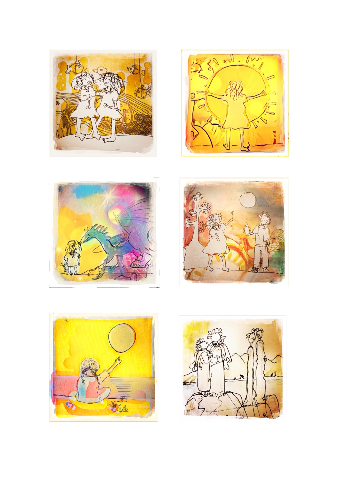 Byron bay sunrise print