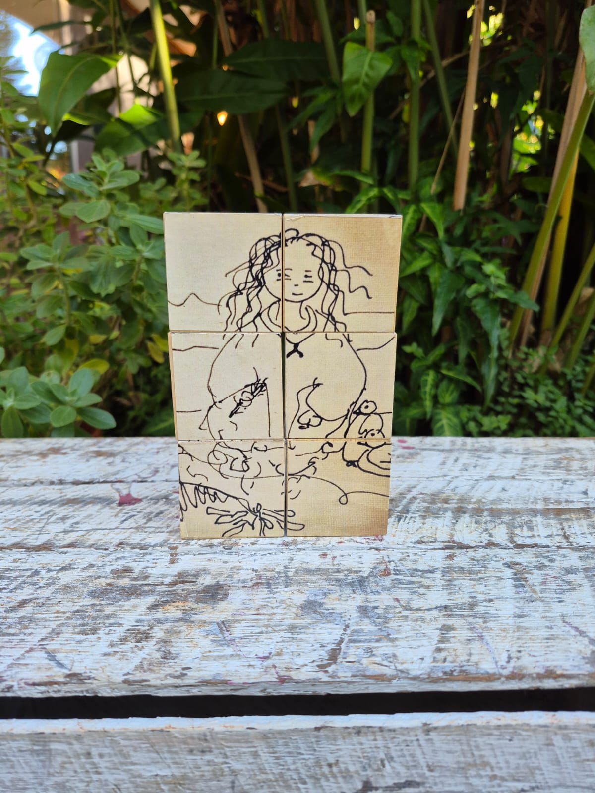 The Puzzle Cube Earth Tone 1