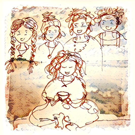 Ancestors original art print