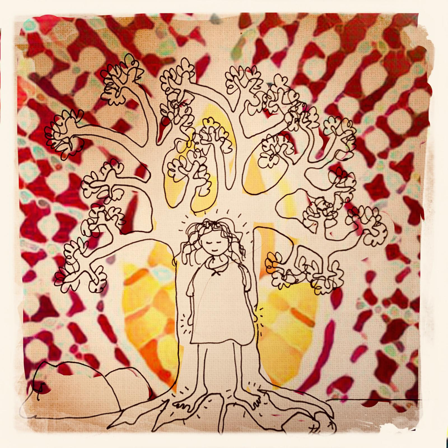 byron bay healing art print