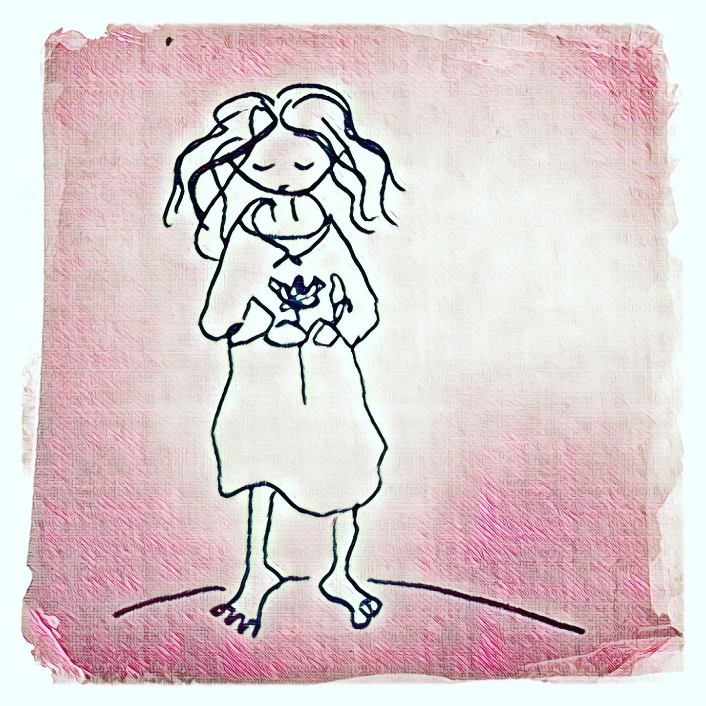 self-love-pink-art-print