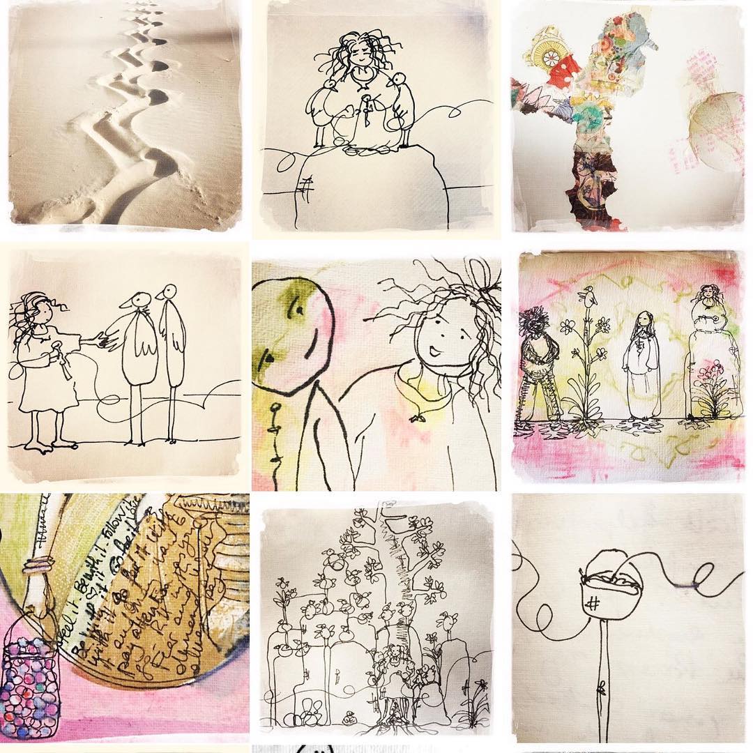 unique drawing art